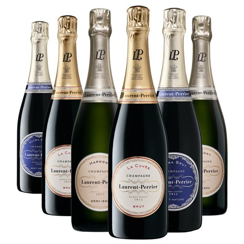 Crate of 6 The Laurent Perrier Collection